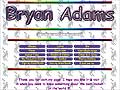 My little "Bryan Adams" Page